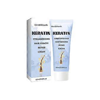 Crème réparatrice à la kératine et à la kératine lissante, crème de traitement hydratante pour masque capillaire hydratant pour soins capillaires