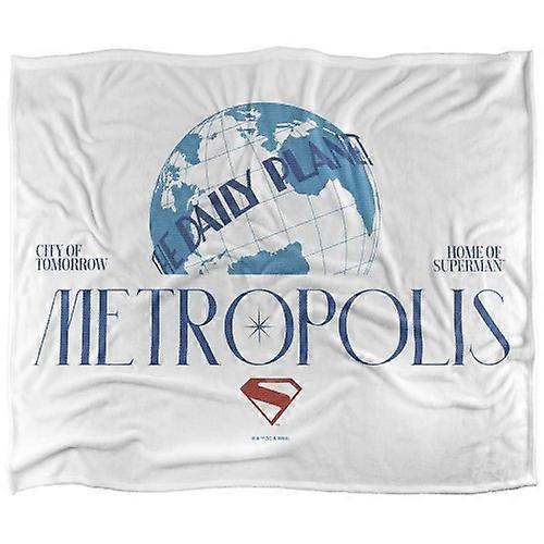 Superman 2025 Metropolis Blanket