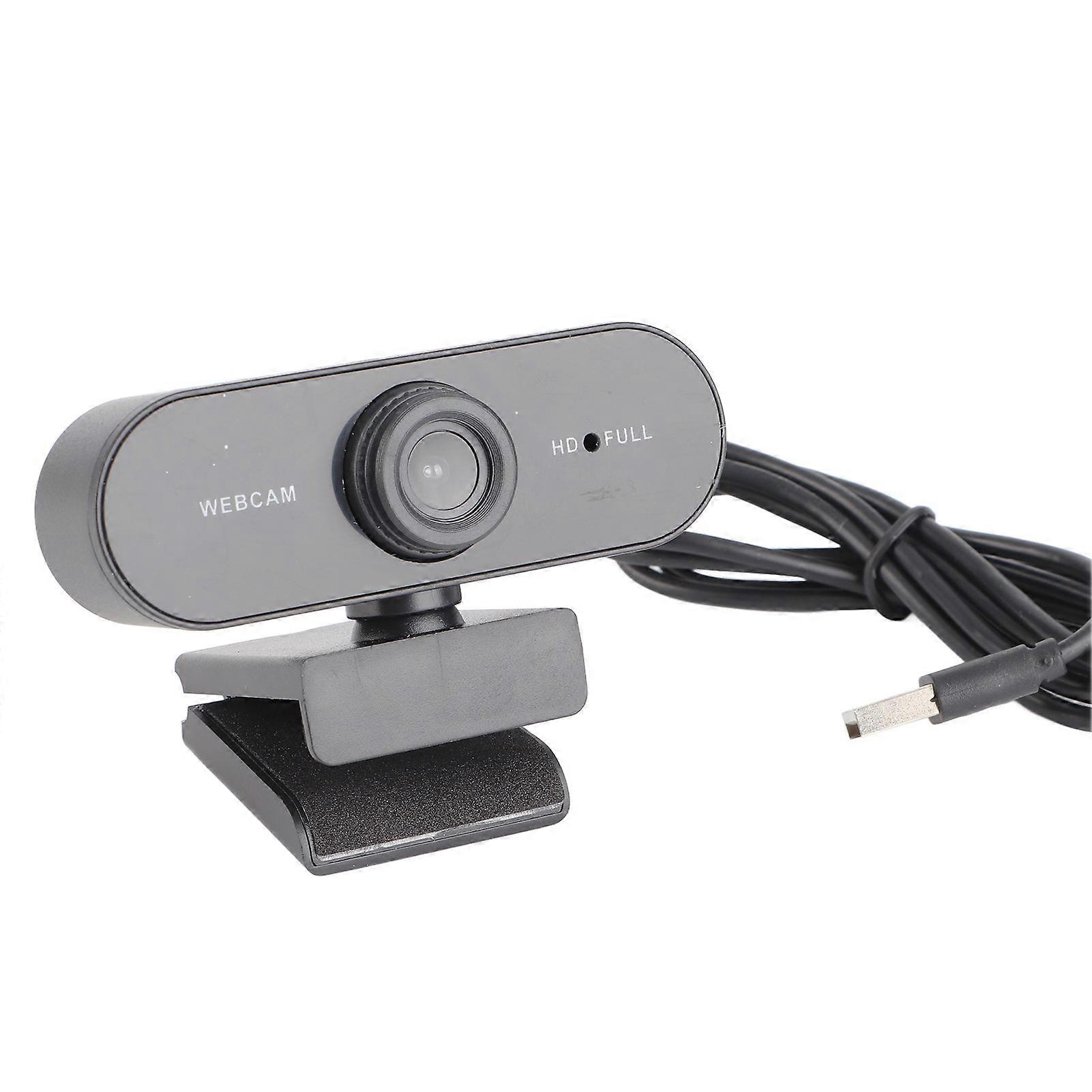 Webcam USB Camera Builtin Microphone Computer Accessory for Live Broadcast Net Class