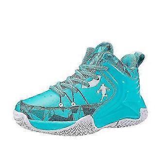 2025 Kids Basketball Shoes Fashion Boys Girls Sneakers Breathable Sport Shoes 668 26-27