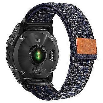 Para Garmin Fenix 7/forerunner 965/955/945/935 Pulseira 22mm Nylon Pulseira de Relógio