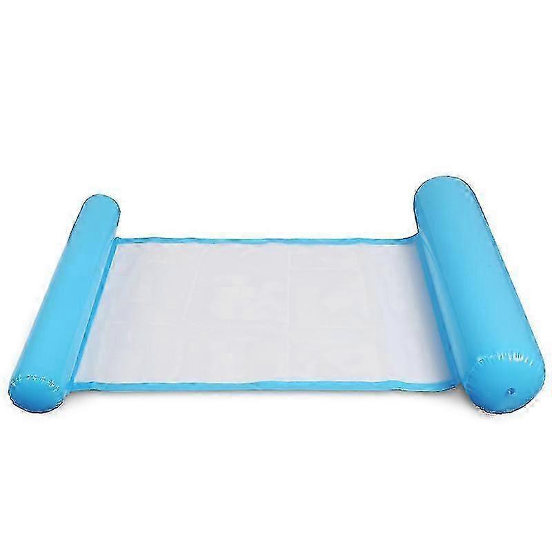 Premium Pool Inflatable Bed Water Float Lounge Floating Hammock(1pcs-blue)