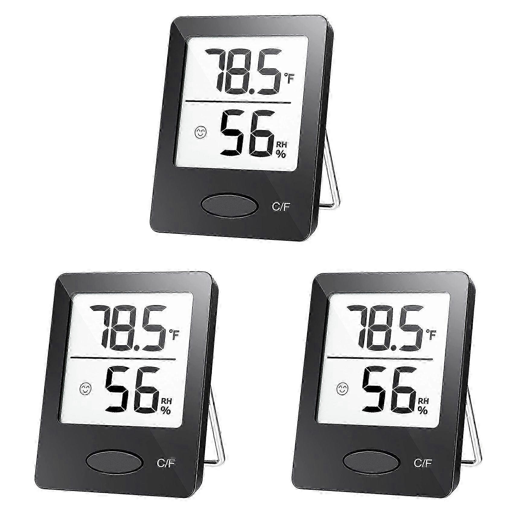 3X Large-Display Indoor Humidity Thermometer