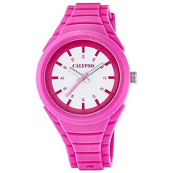 Calypso sweet time Watch for Women Analog Quartz with K5724/2 Rubber Bracelet