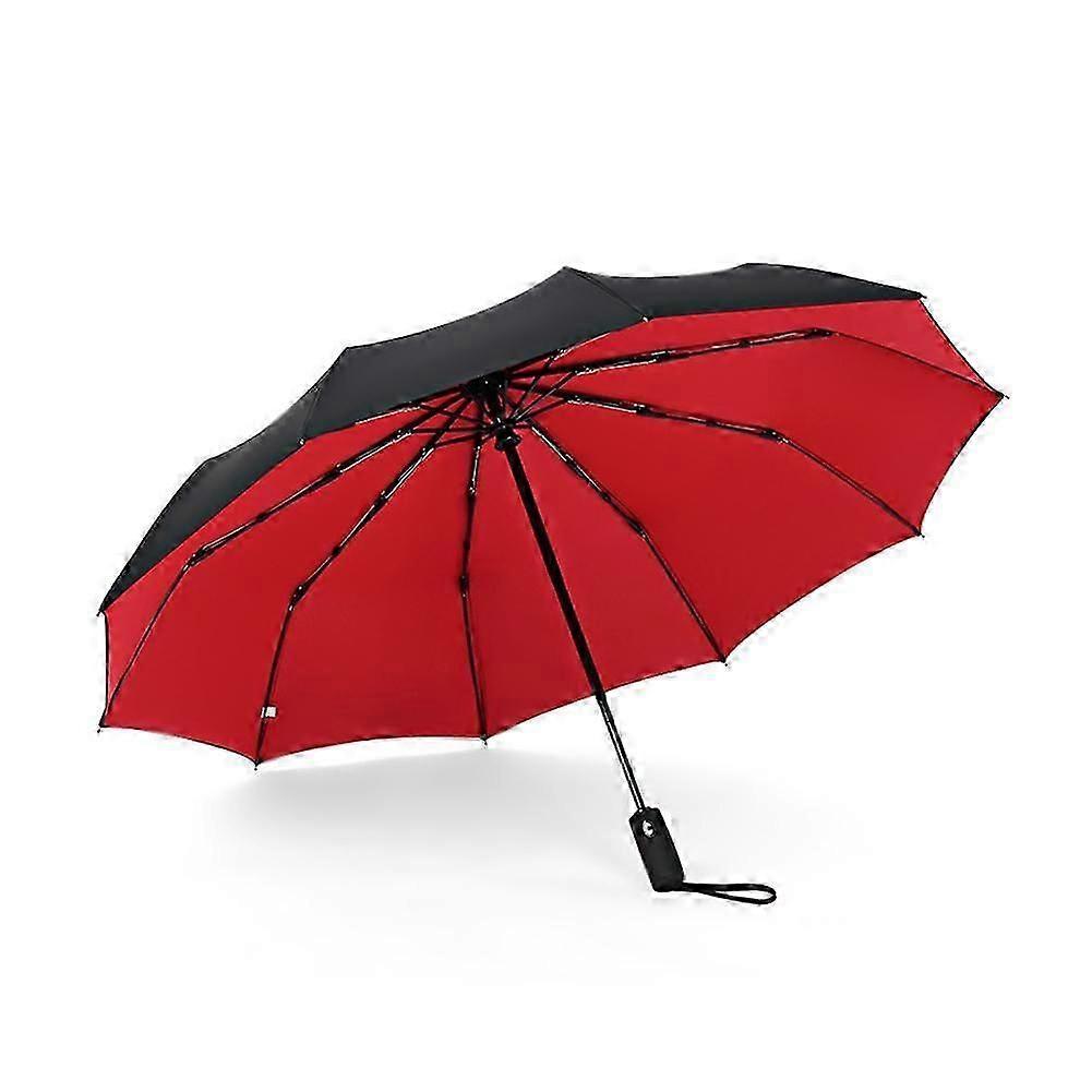 Auto-Open Windproof Double-Layer Umbrella