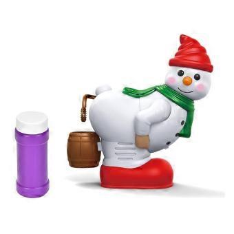 Christmas Snowman Bubble Machine Automatic Bubble Blower with Holiday Music