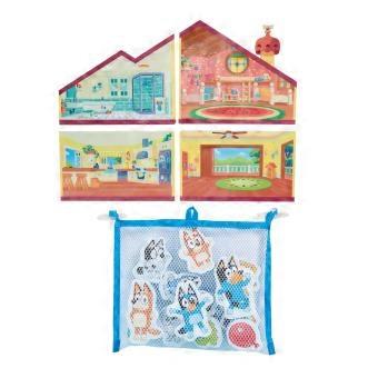 Toomies Blueys badrumsklistermärken med Bluey-karaktärer