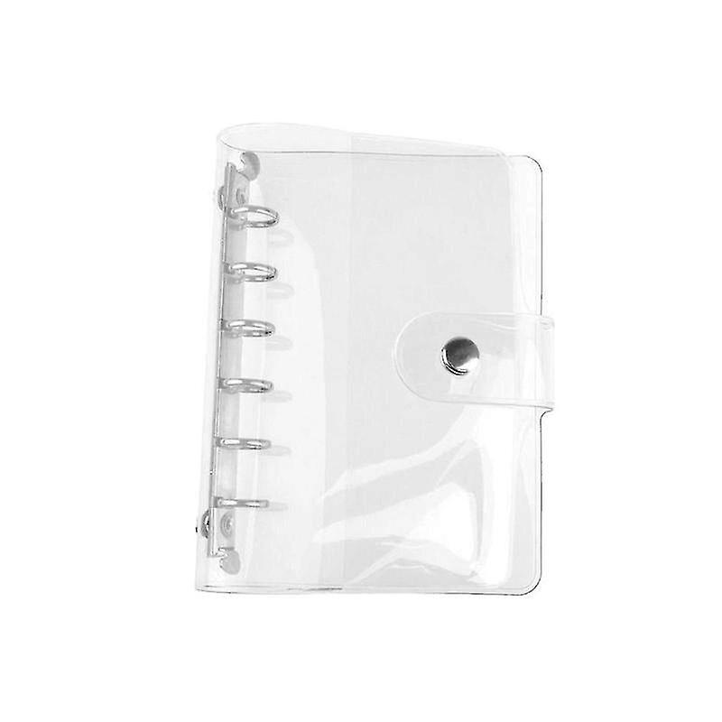 Plastic Clip File Folder Notebook Loose Leaf Ring Binder Planner