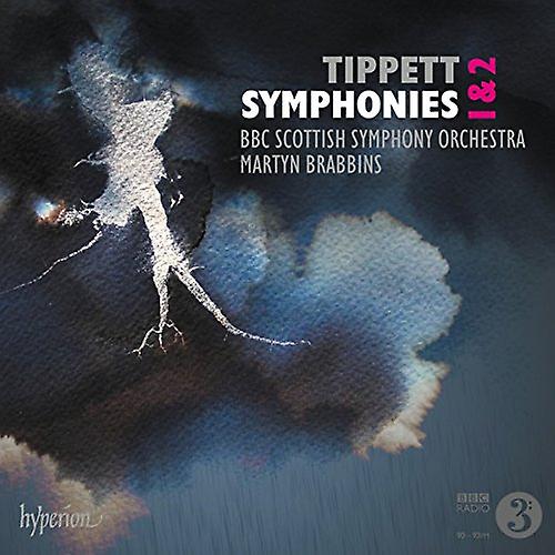 Martyn Brabbins: BBC Scottish Symphony Orchestra - Tippett: Symphonies Nos 1 & 2 [CD]
