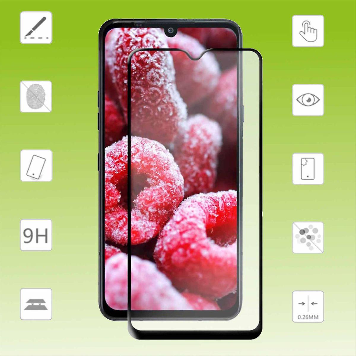 适用于中兴 Blade A72 5G 2x 3D Premium 0.3mm H9 钢化玻璃黑箔保护套新品