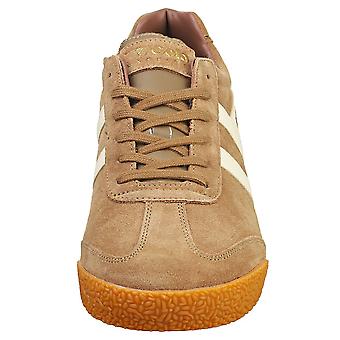 Gola Harrier Mens Classic Trainers in Tabacco
