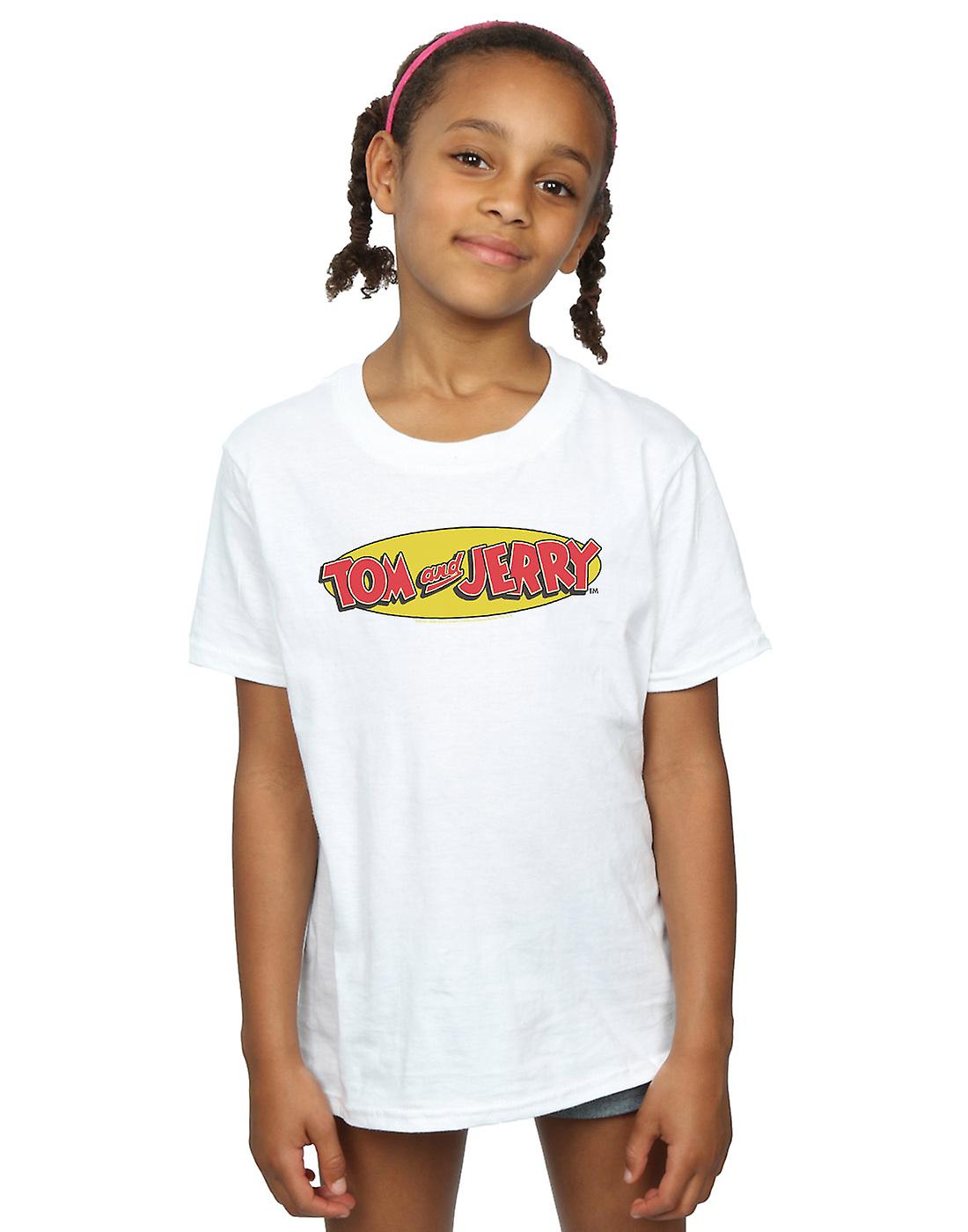 Tom and Jerry Girls camiseta con logotipo en línea