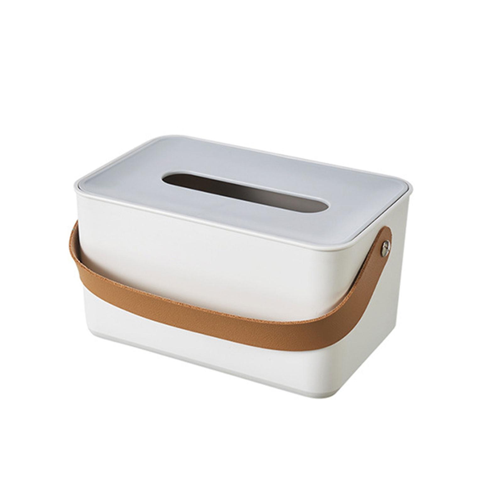 Car Home Tissue Dispenser Box Multi Use Portable Tissue Dispenser