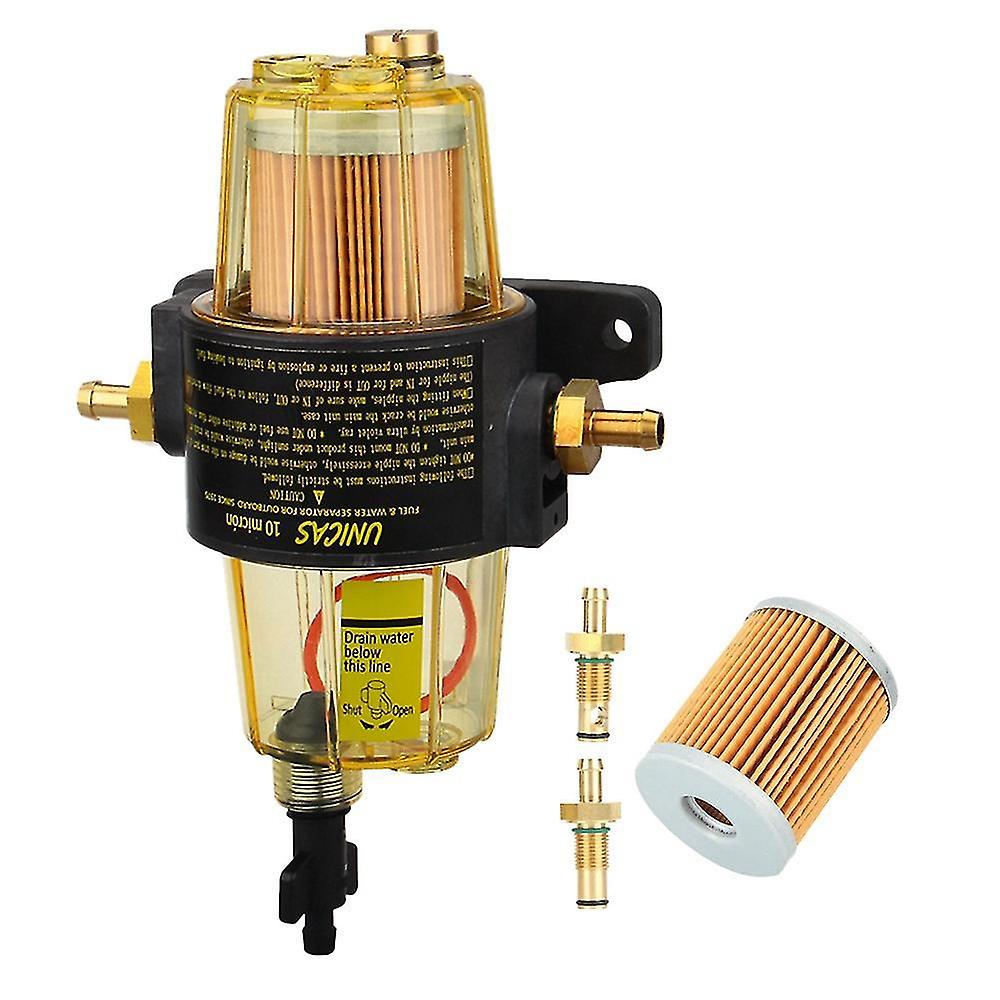 Uf-10k Fuel Filter Fuel-water Separator Assembly With Filter Elements Fuel Filter Assembly For Outb