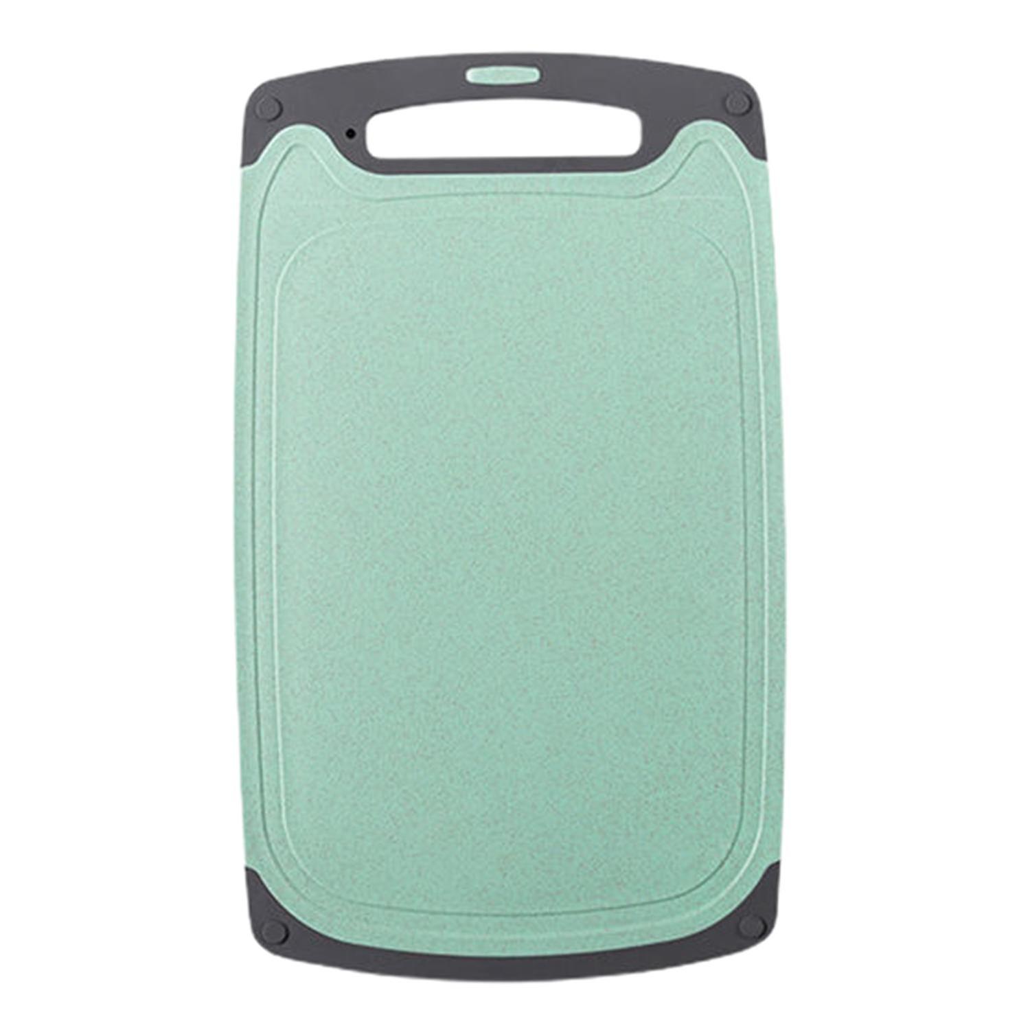 Cutting Board Spillover Prevention Groove Rectangular Fruit Meat Chopping Block Kitchen Tools