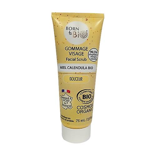 Bio facial scrub for sensitive skin 75 ml of gel
