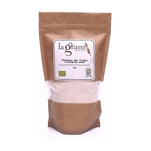 Organic whole wheat flour 1 kg of powder (Wheat)