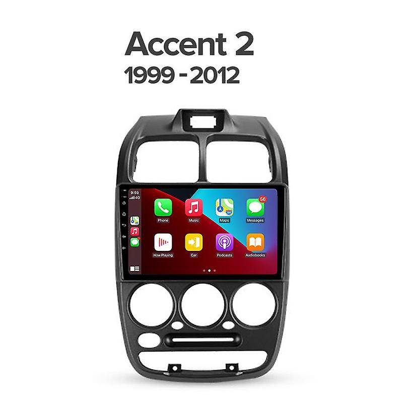 Car Radio Stereo GPS Maps For HYUNDAI Verna Accent 1999-2012 Android 10 Multimedia Video Player