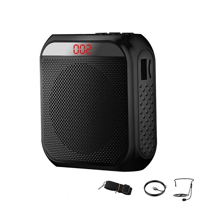 S17 Multifunctional Digital Display Waist Speaker Player S17 (Cool Black)