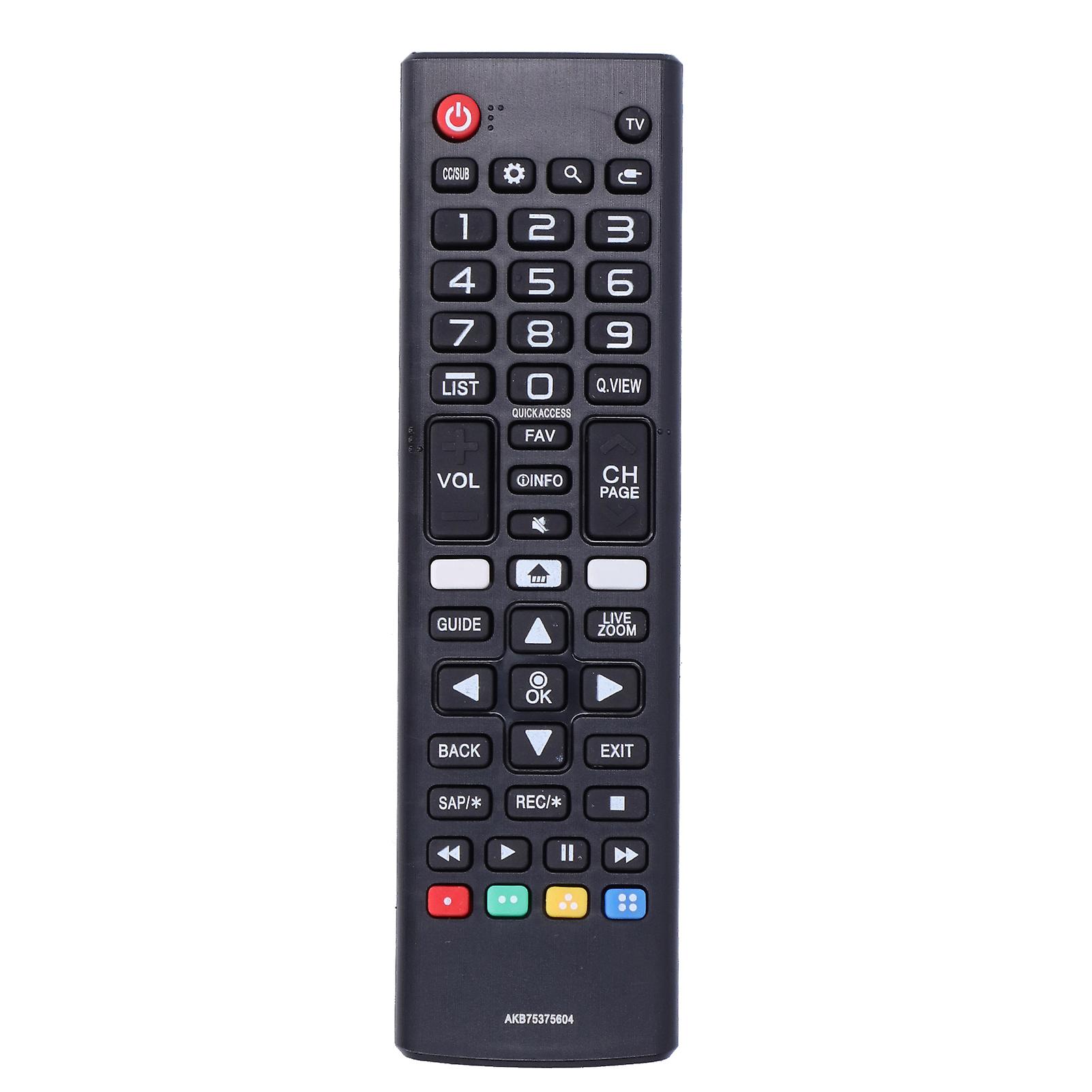 Durable AKB75375604 Remote for LG Smart TV - Easy Setup, 10m Range, Comfortable Use