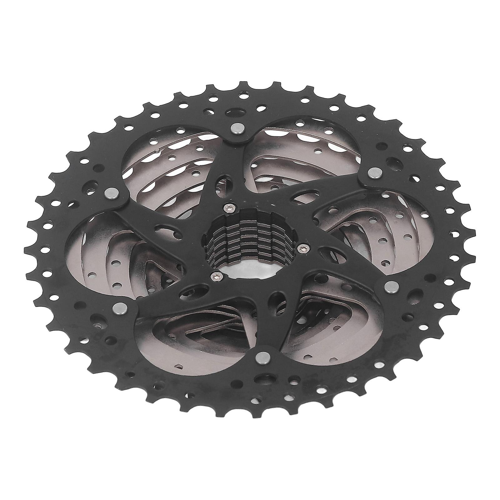 10 Speed Groupset 11 to 40T Flywheel Bottom Bracket Front Rear Derailleur Chain Anti Rust Bike Gear Shift Kit Bike Accessories 36T Chainring