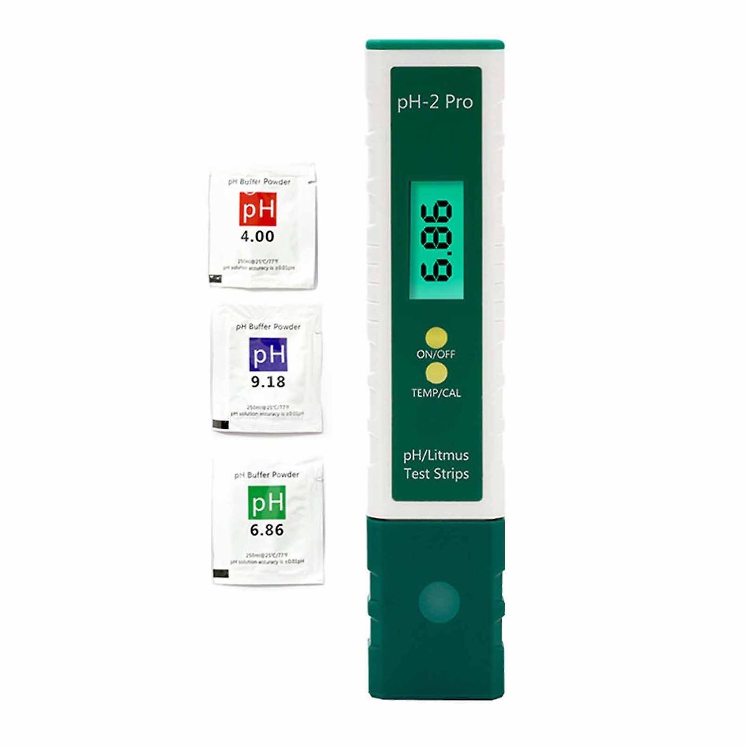 fornnerg PH Meter Accurate Data Quick Reading ABS Precise PH Tester Pen for Water