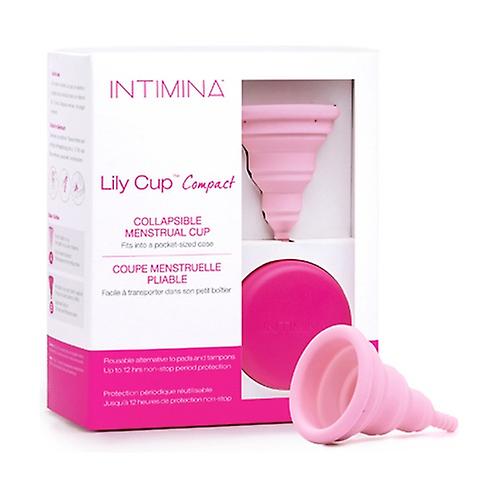 Lily Cup Compact Menstrual Cup Size A 1 unit (Pink) (A)
