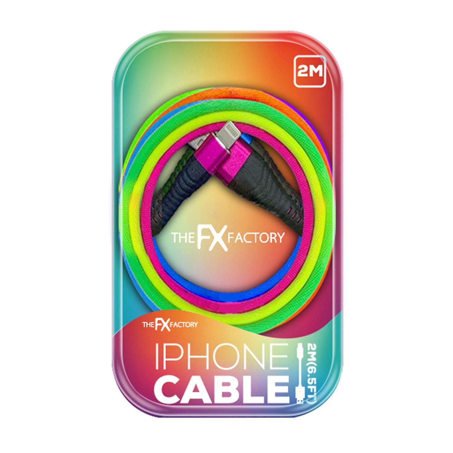 The FX Factory 2M Cable Compatible with iPhone