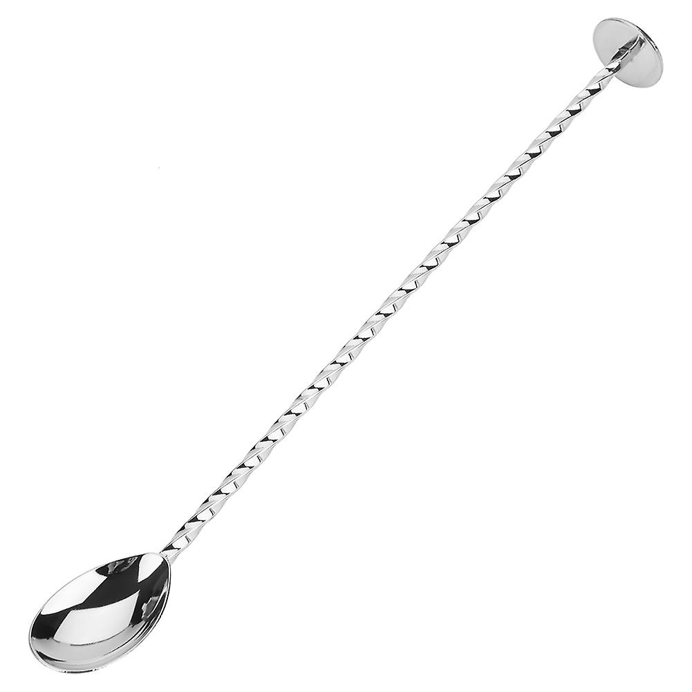 Stainless Steel Cocktail Spoon Long Handle Mixing Tool for Beverages and Coffee, Durable Layering Utensil