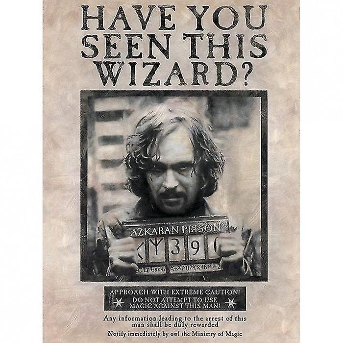 Harry Potter Wanted Sirius Black Canvas Print
