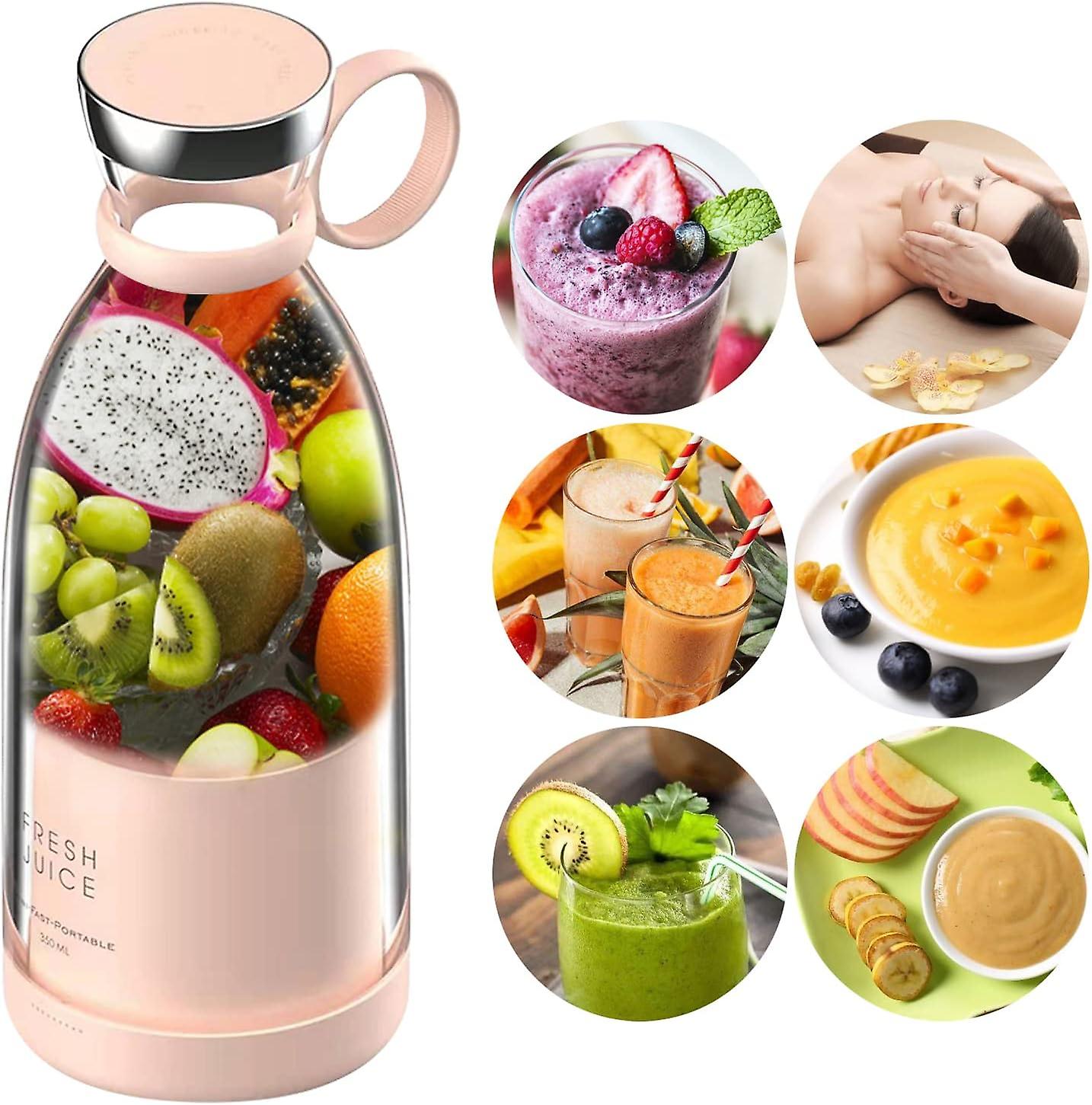 Portable Blender, 350ml Handheld Blender, Smoothie Blender, Blend