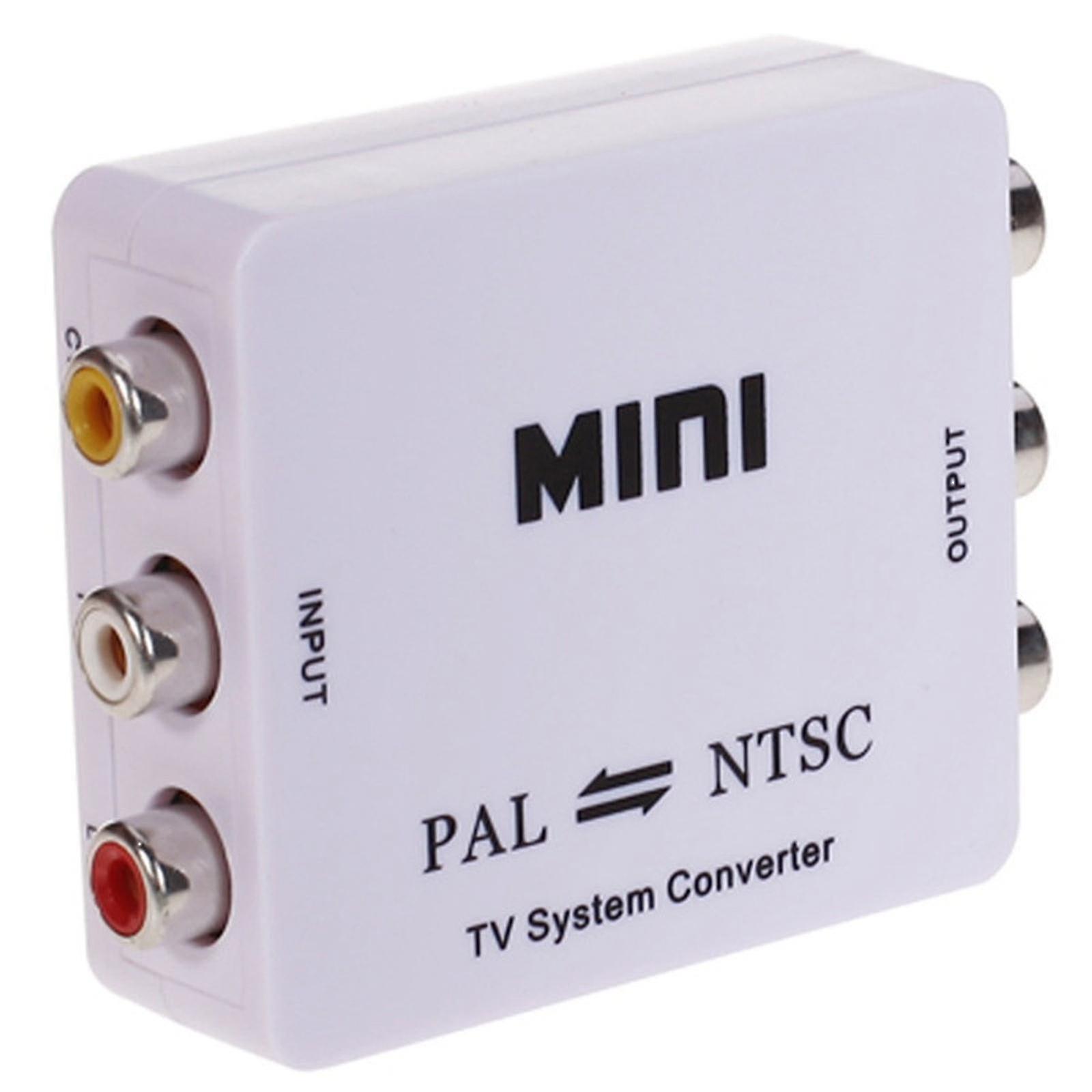 Pal / ntsc / secam إلى Pal / ntsc ثنائي الاتجاه محول محول نظام التلفزيون المحول