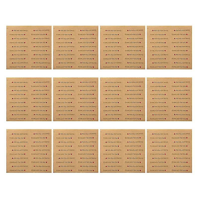 1000pcs Dichtungsaufkleber