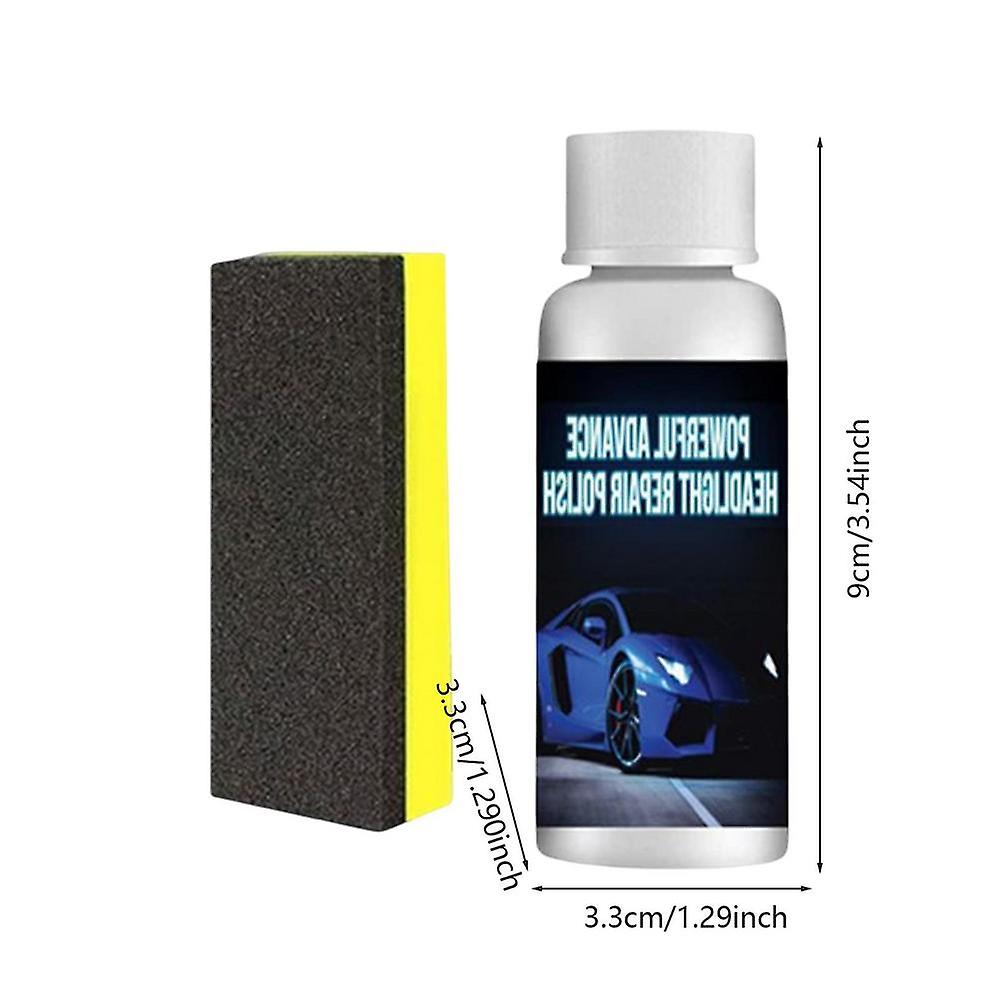 50ml καινοτόμος υγρός προβολέων προβολέων αυτοκινήτων που επιμεταλλώνει τον παράγοντα στίλβωσης ανακαίνισης ανακαινισμού προβολέων αυτοκινήτων με τις εξαρτήσεις προμηθειών συντήρησης σφουγγαριών