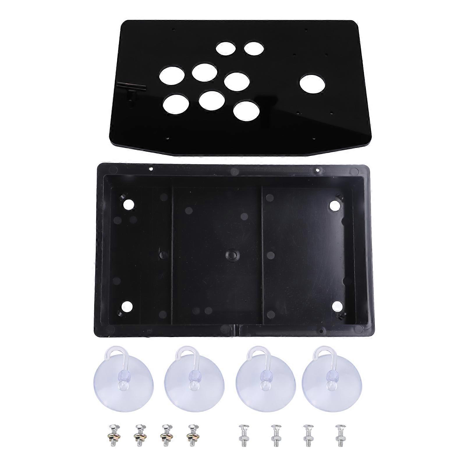 Black Acrylic Panel and Case DIY Set Kits Replacement for Arcade Game