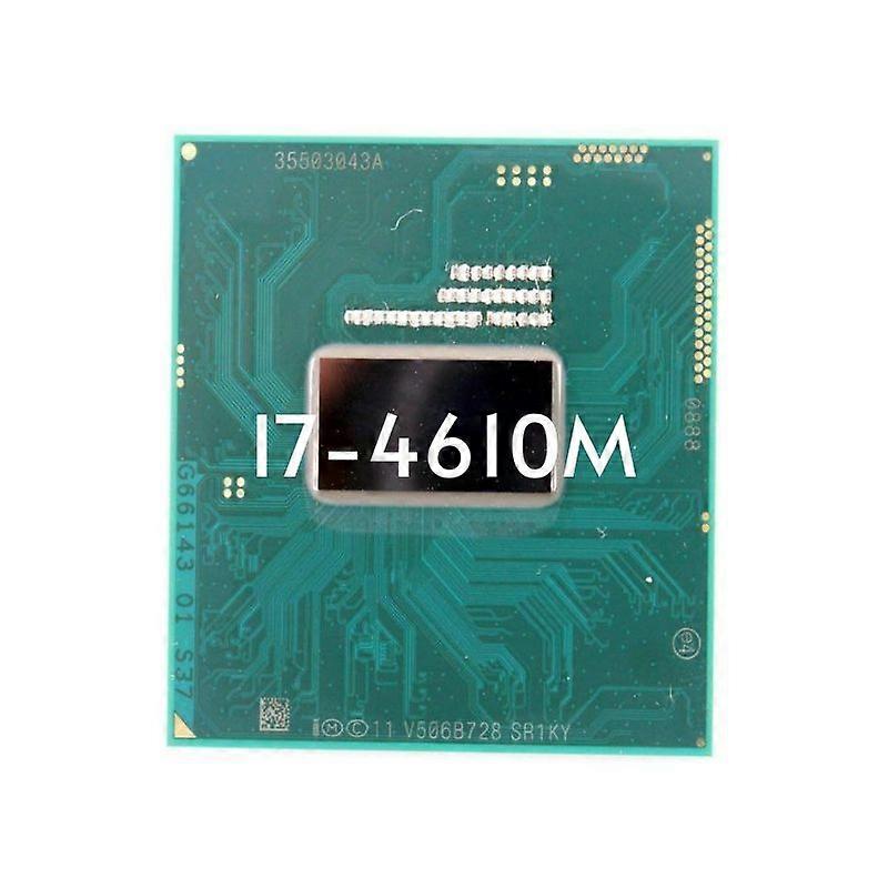 Core i7-4610M CPU - Socket PGA 947 2 Cores 4 Threads 3.0GHz 4MB L3 Cache 37W.
