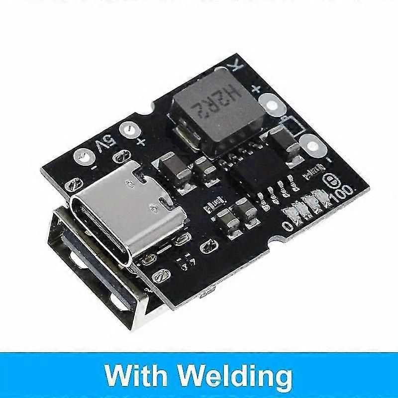 1pc High-precision 5V 2A Charge-discharge Integrated Module Type-C Input Compatible With 4.2V Lithium Battery