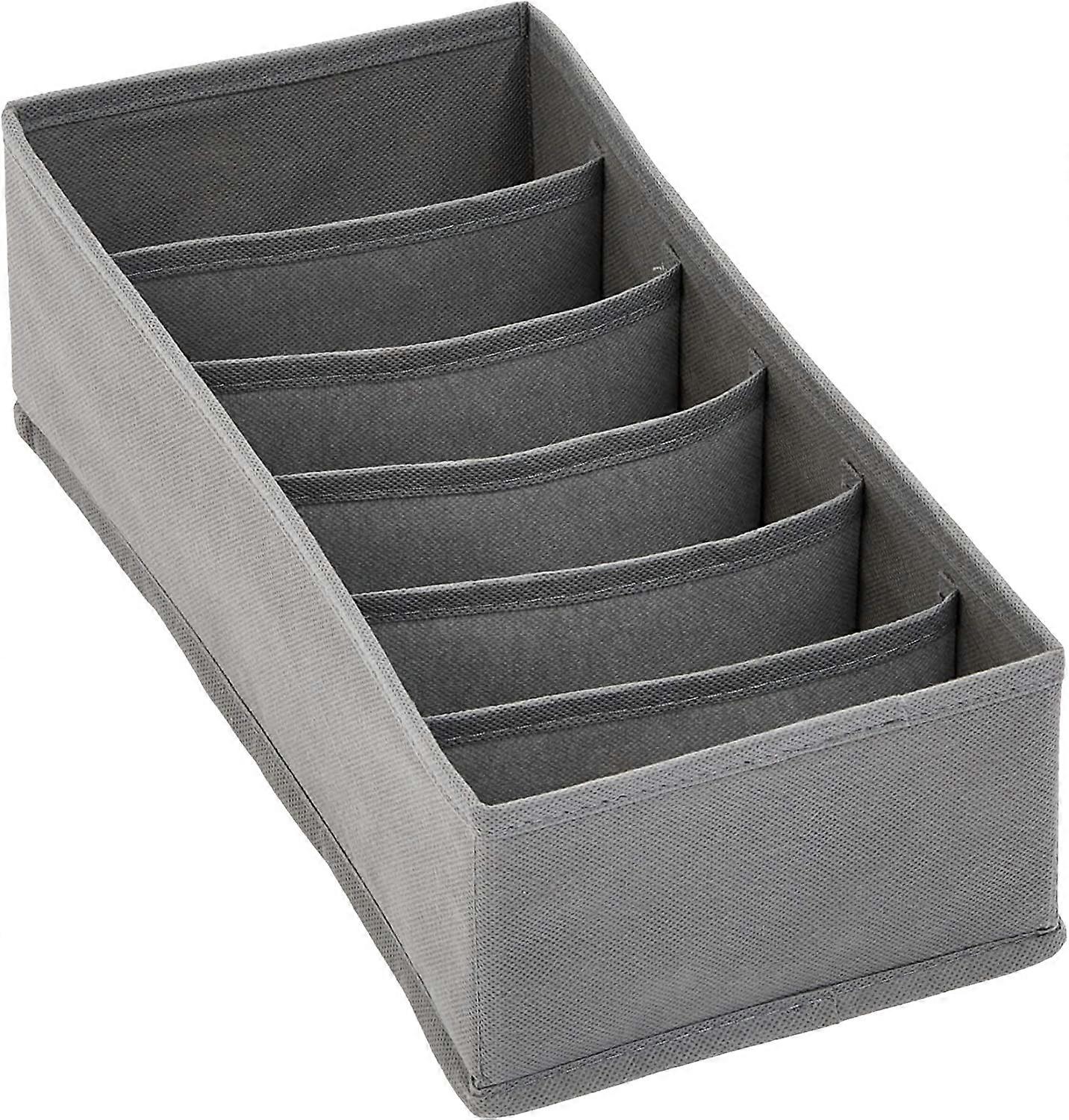 Drawer Storage Organizer for Underwear, Gray