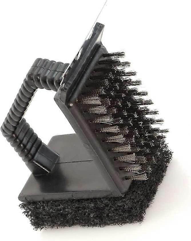 Barbecue Grill Brush - Scraper Brush Sponge Brush 12cm*7cm*9.5cm