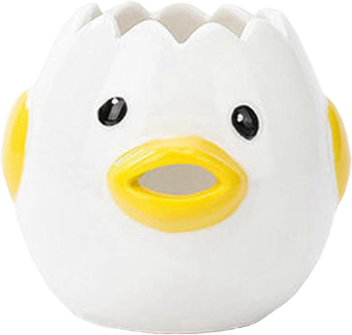 Cartoon Egg Separator Mini Egg White and Yolk Separator Practical and Simple Ceramic Egg Separator Suitable for Kitchen Baking Small Tools