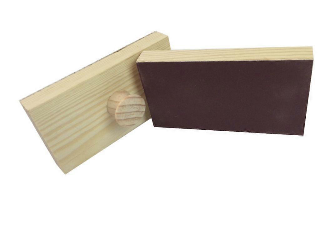 2pcs Wood Sand Blocks Sound Orff Instruments Education Sand Board Percussion Instruments