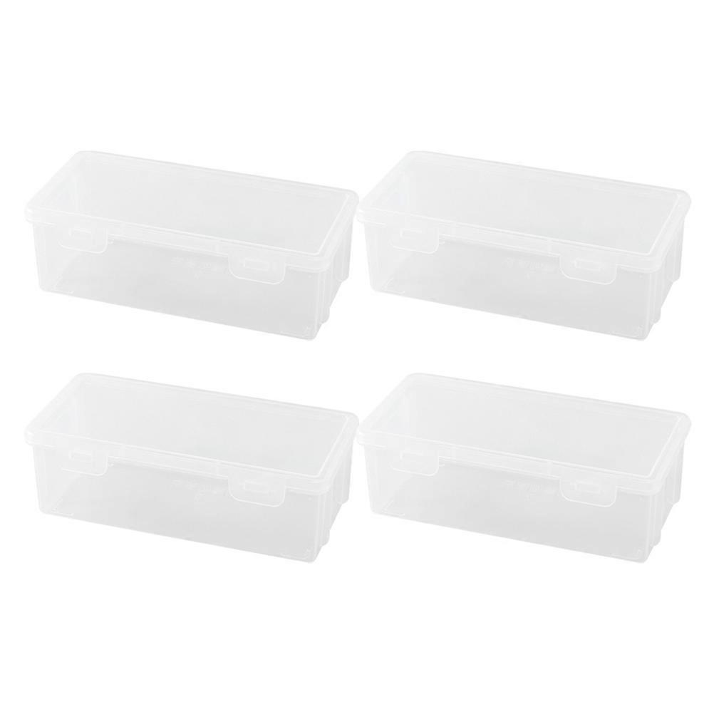 4Pcs Students Pencil Organizer Multi-function Pen Boxes Children Stationery Containers