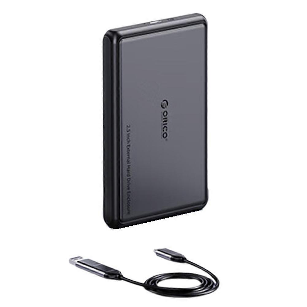 2,5 polegadas HDD externo Case SATA para Type-C Hard Drive Enclosure para SSD HDD PC Laptop