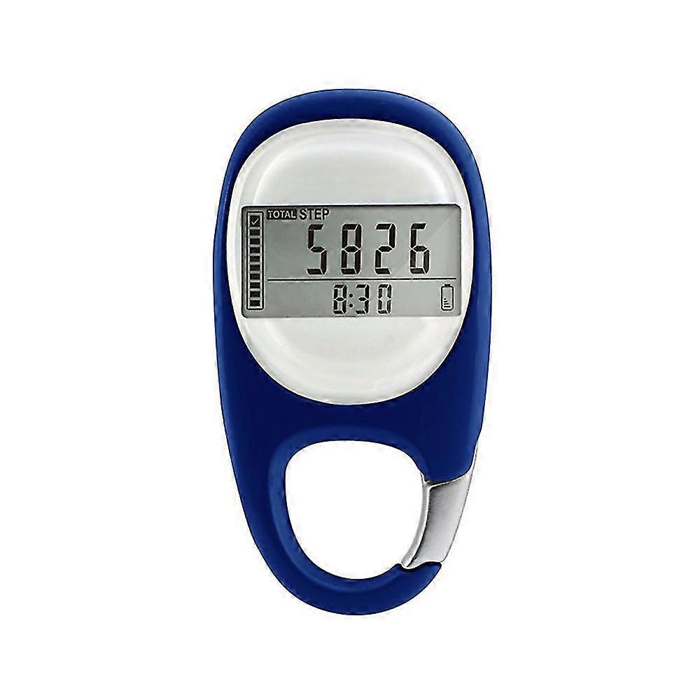 3d Digital Simple Walking Distance Clip Keychine