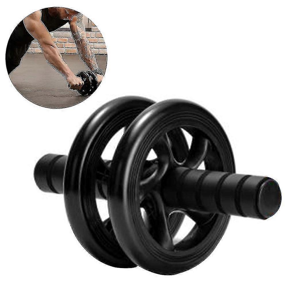 Roller With Resistance Band, Non-slip Handle, Roller For Perfect Abdominal Core Fitness Exercise, Free Kneeling Pad