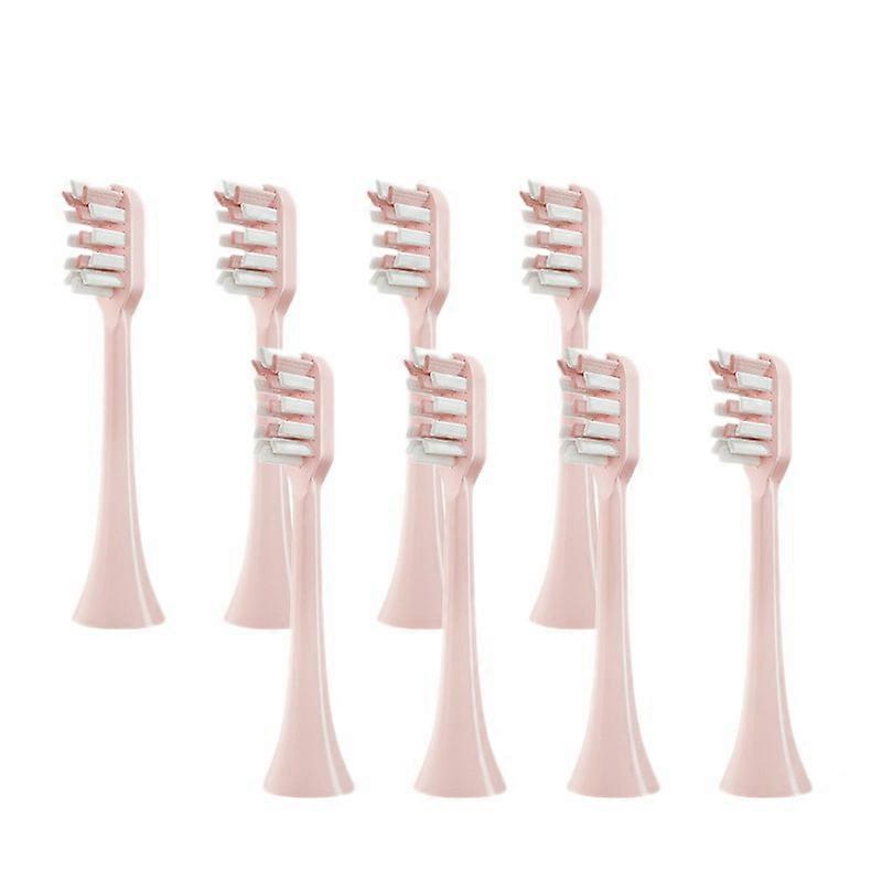 8Pcs Replacement Toothbrush Heads for V1X3/X3U X1/X3/X5 Electric Tooth Brush Heads Pink