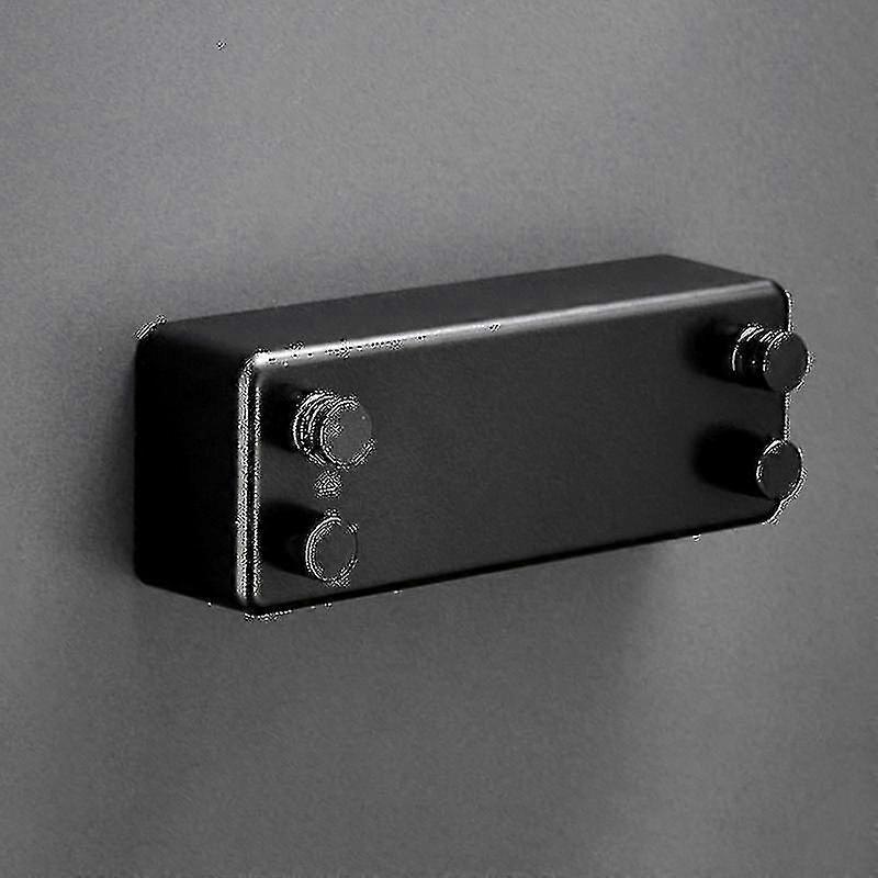 Husholdning Teleskopisk rustfritt stål Clothesline Non Drill Usynlige klær StringBlack