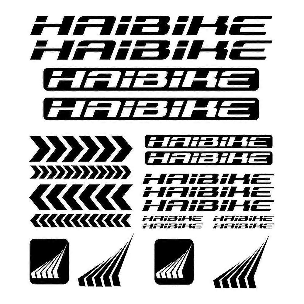 Haibike Bisiklet Mtb Çerçeve Sticker Sticker için 21 adet Uyumlu