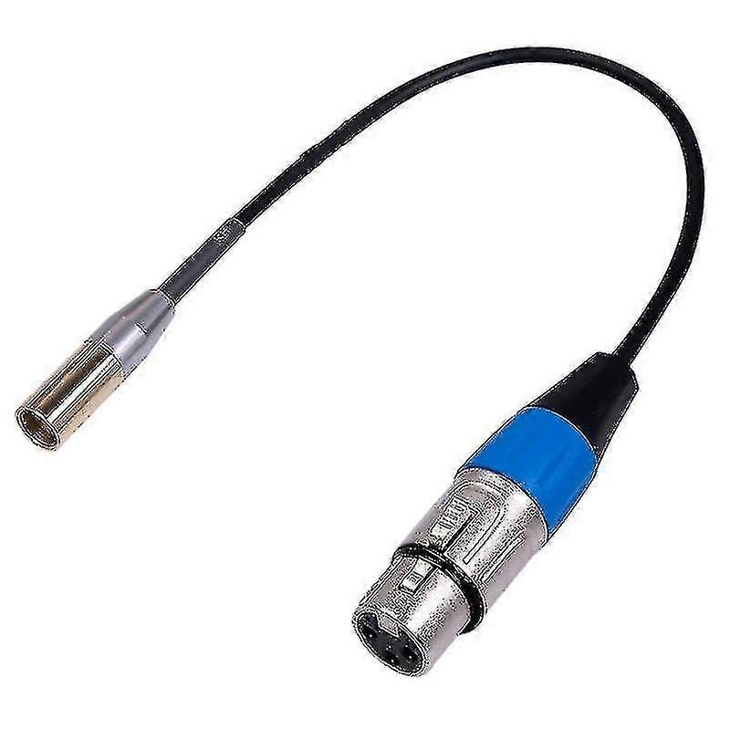 Mini-XLR-zu-XLR-Adapterkabel, 1-Fuß-Stecker auf Buchse 3-poliges Videokabel von Rexlis - Kompatibel mit Prof