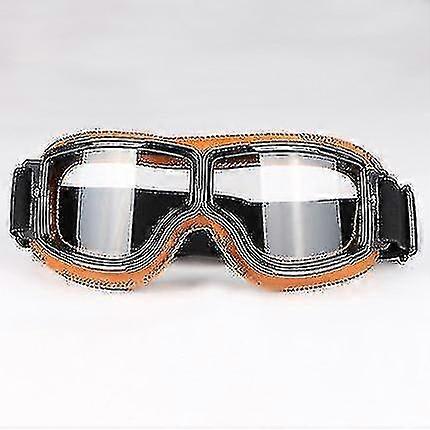 Leather Goggles Vintage Motorcycle Goggles Vintage Motorcycle Goggles Retro Jet Helmet Glasses
